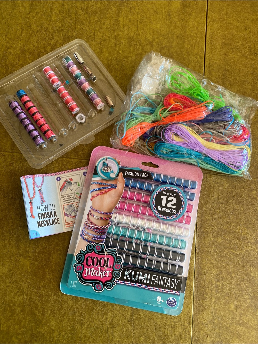 Kumi kreator fashion bracelet making refill set & extras